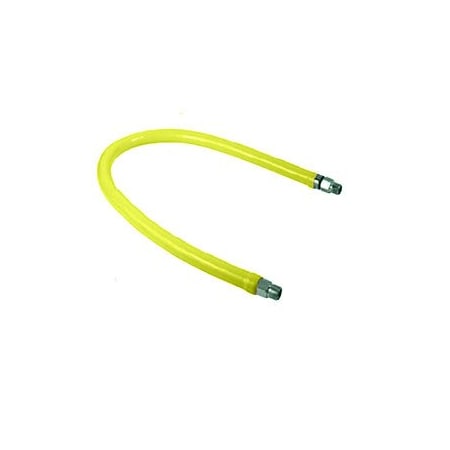 -2C-48K Safe-T-Link 48in FreeSpin Gas Appliance Connector 1/2in NPT With Installation Kit